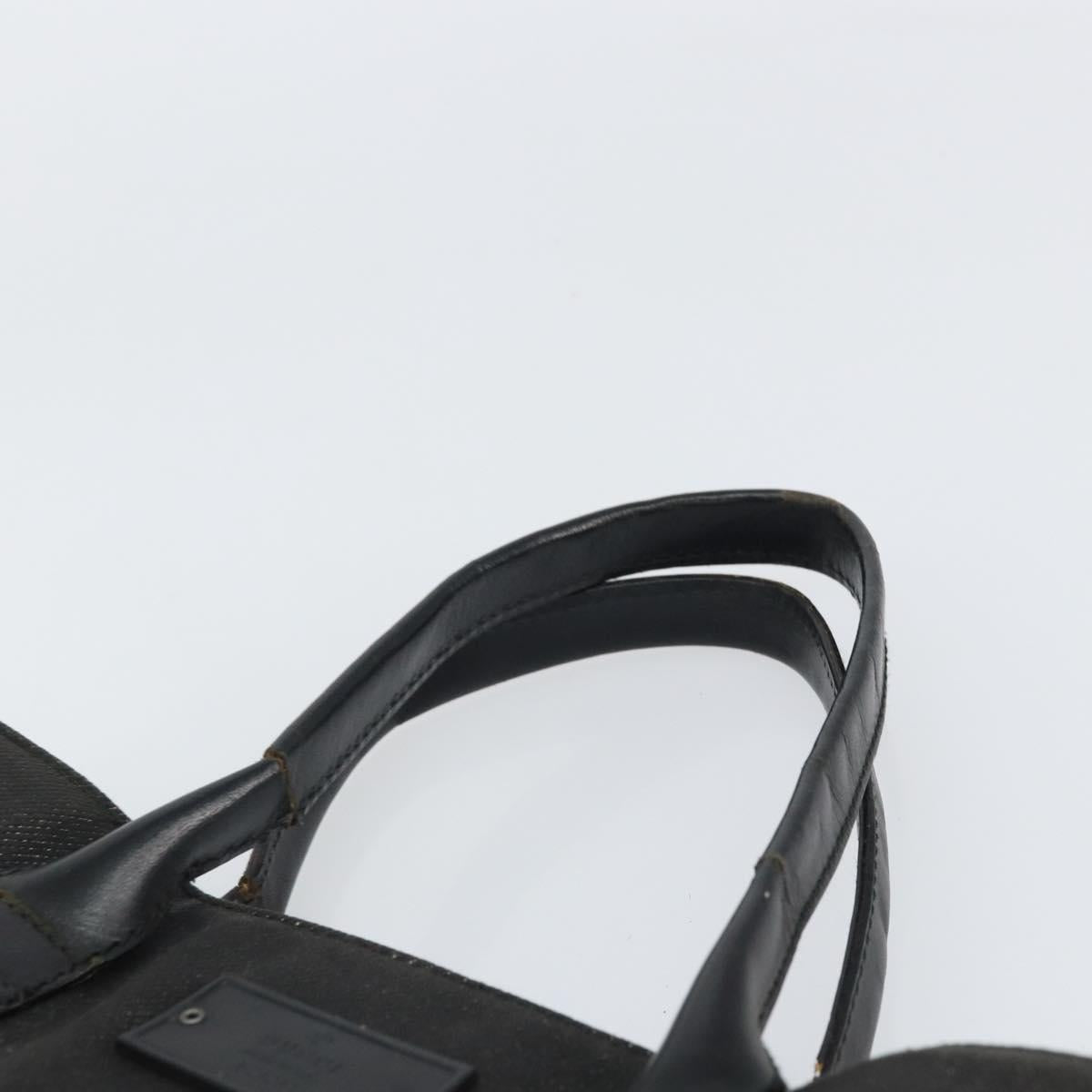 GUCCI Tote Bag Canvas Black 91249 Auth bs32575