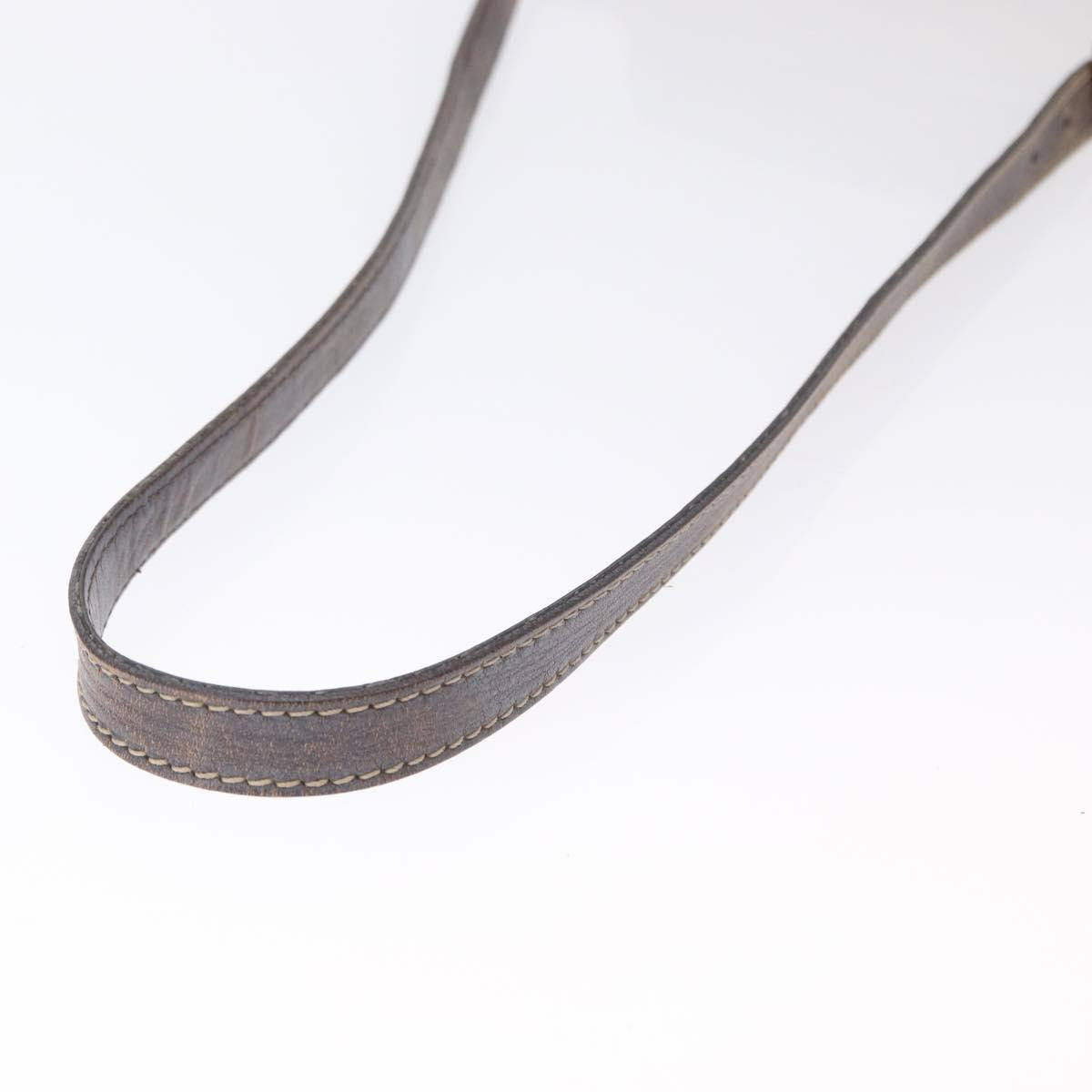 GUCCI GG Supreme Shoulder Bag PVC Beige Gold 233268 Auth bs32580