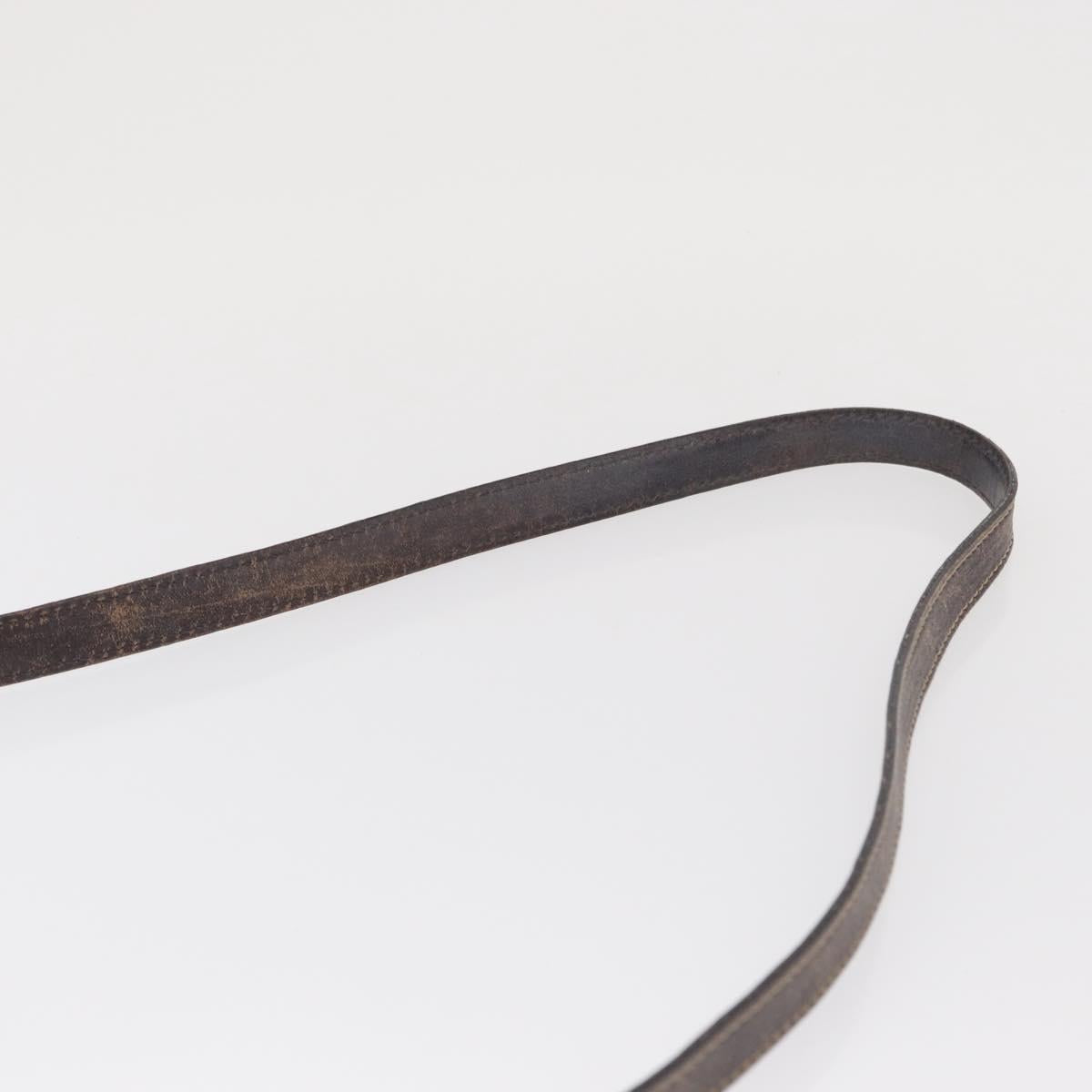 GUCCI GG Supreme Shoulder Bag PVC Beige Gold 233268 Auth bs32580