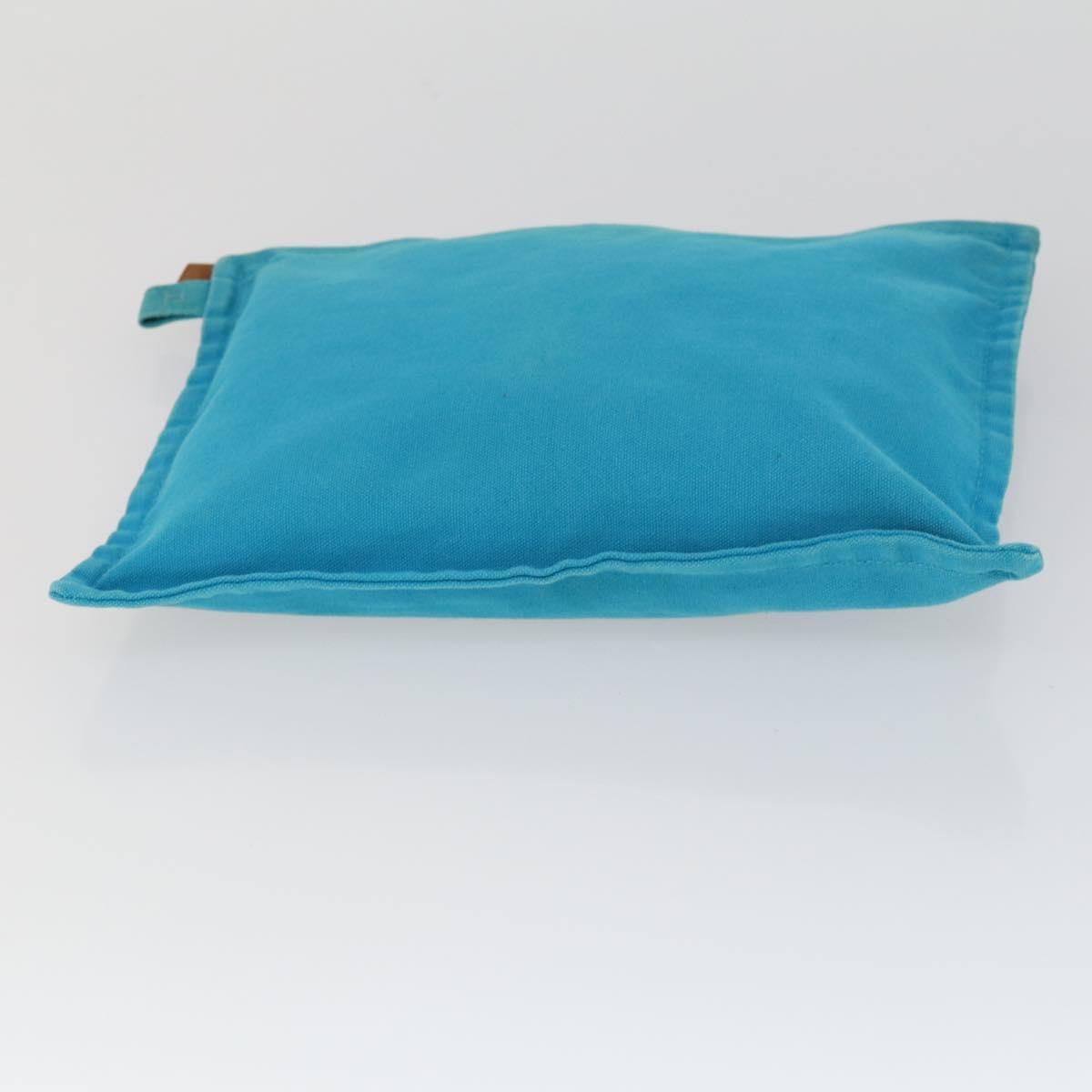 HERMES Bora Bora Pouch Canvas 3 Set Light Blue Auth bs32604