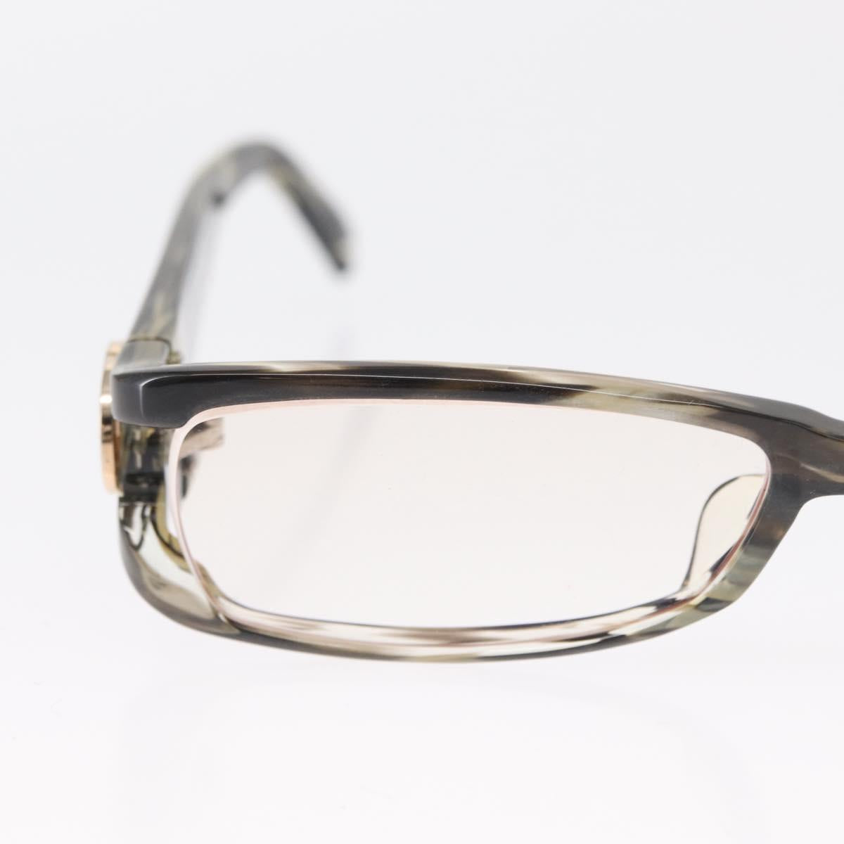 GUCCI Glasses Sunglasses plastic 2 Set Black Brown Auth bs32606