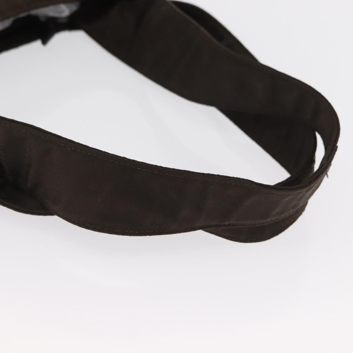 ETRO Tote Bag DenimCanvas Plan Soleil Brown Silver Auth bs32651