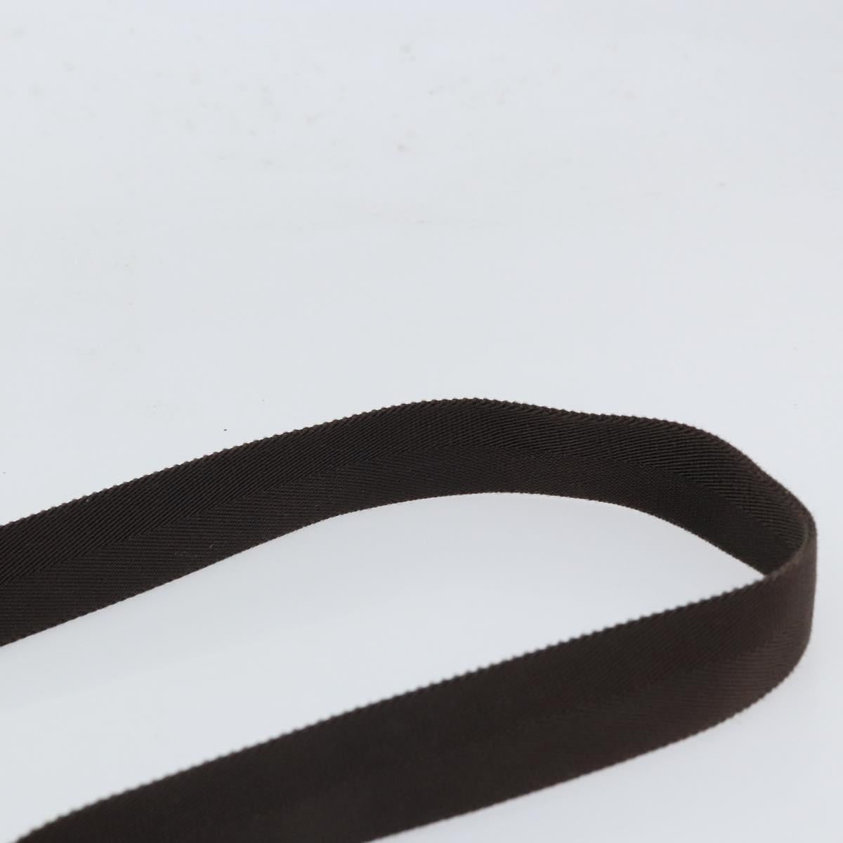 GUCCI GG Canvas Shoulder Bag Beige Silver 145857 Auth bs32664