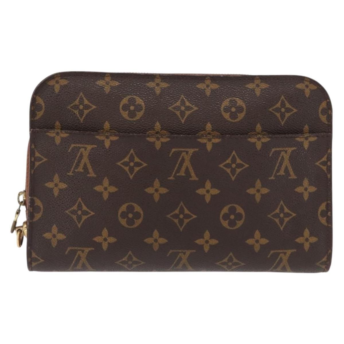 LOUIS VUITTON Monogram Orsay Clutch Bag M51790 LV Auth bs32724