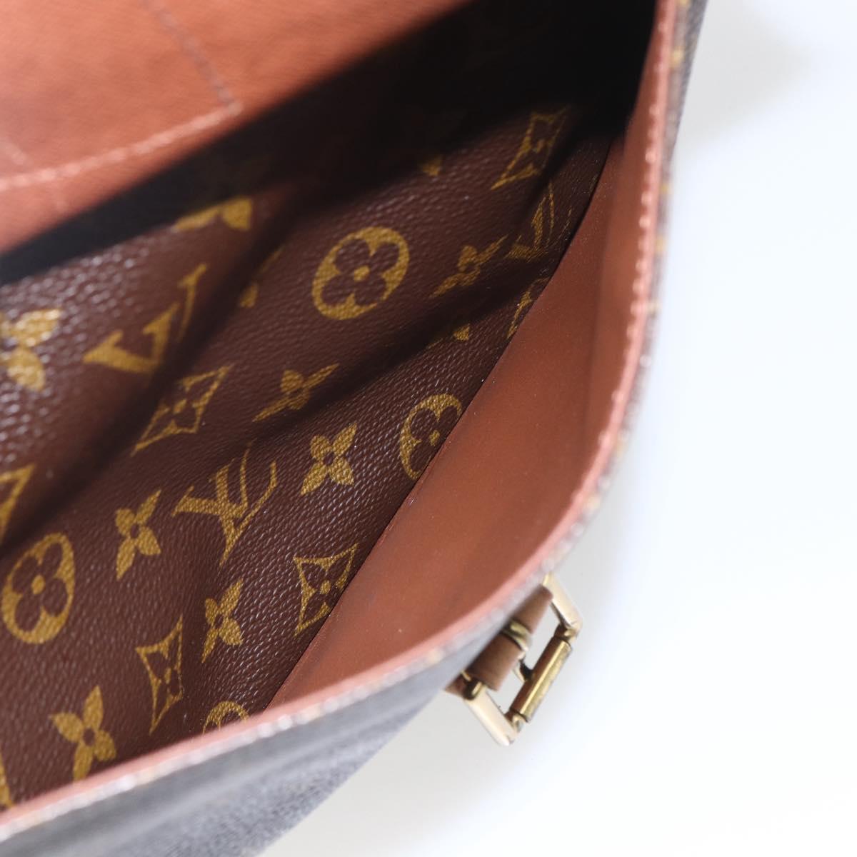 LOUIS VUITTON Monogram Jeune Fille GM Shoulder Bag M51225 LV Auth bs32725