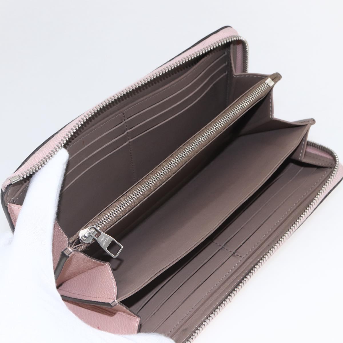LOUIS VUITTON Portefeuille Comet Wallet Taurillon Leather M63103 Auth bs32740
