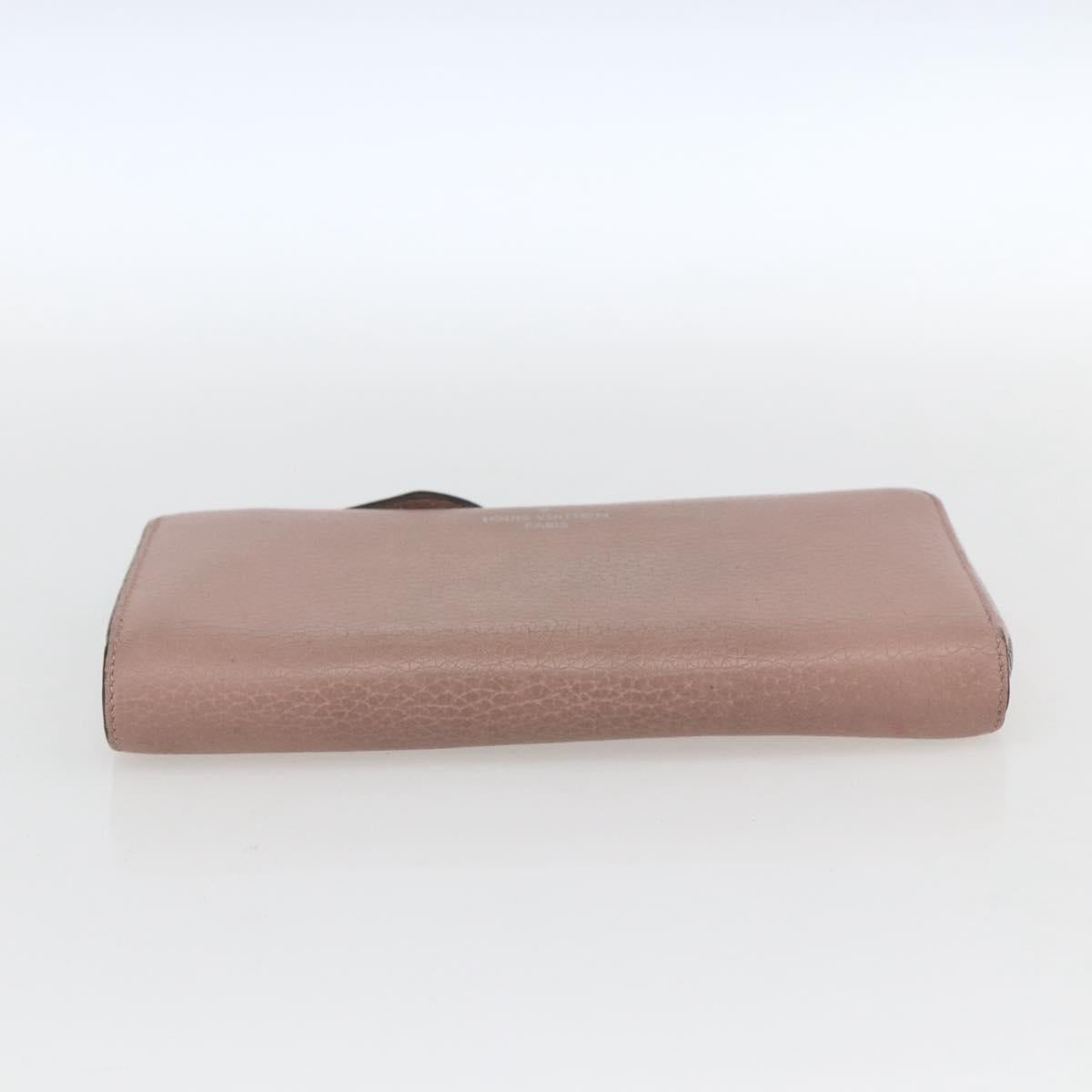 LOUIS VUITTON Portefeuille Comet Wallet Taurillon Leather M63103 Auth bs32740