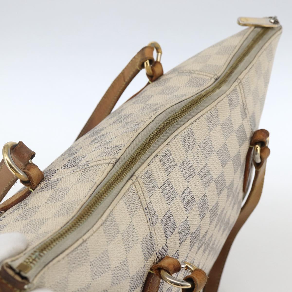 LOUIS VUITTON Damier Azur Totally PM Tote Bag N41280 LV Auth bs32741
