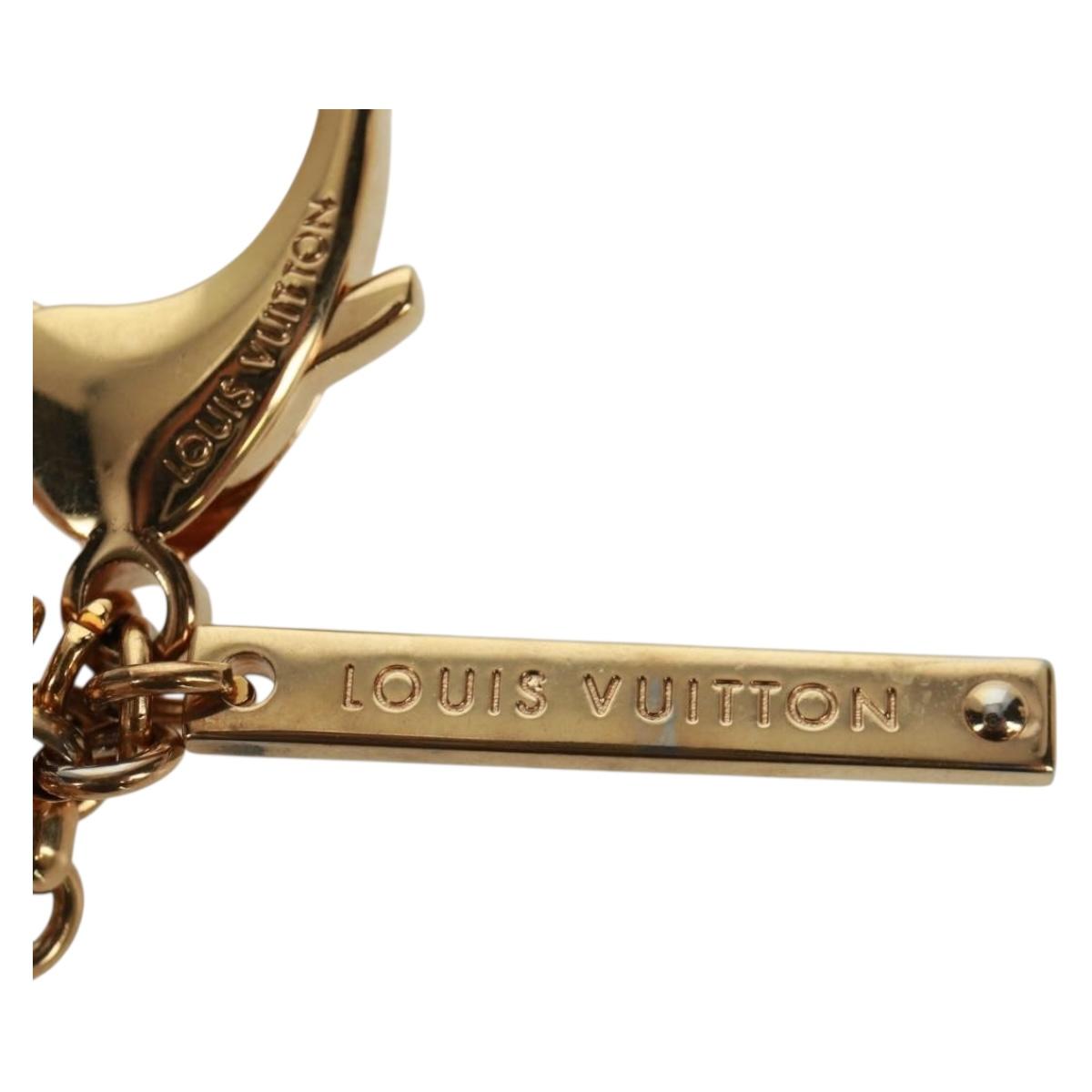 LOUIS VUITTON Monogram Mini Lin Bijoux Sac Charm Pink M65643 LV Auth bs32742V