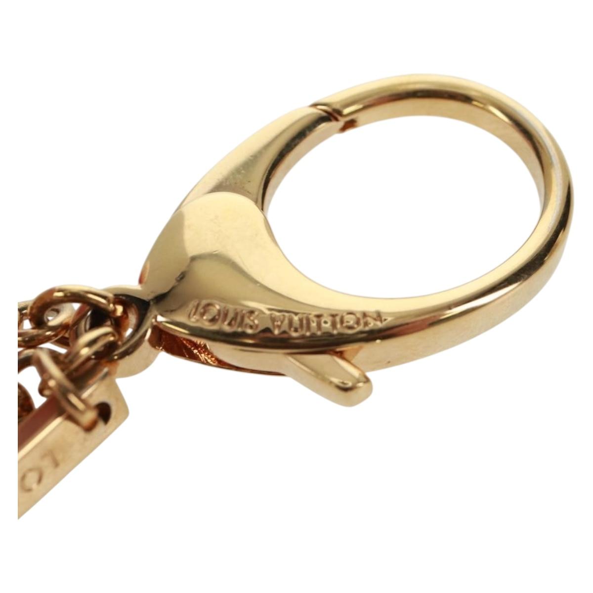 LOUIS VUITTON Monogram Mini Lin Bijoux Sac Charm Pink M65643 LV Auth bs32742V