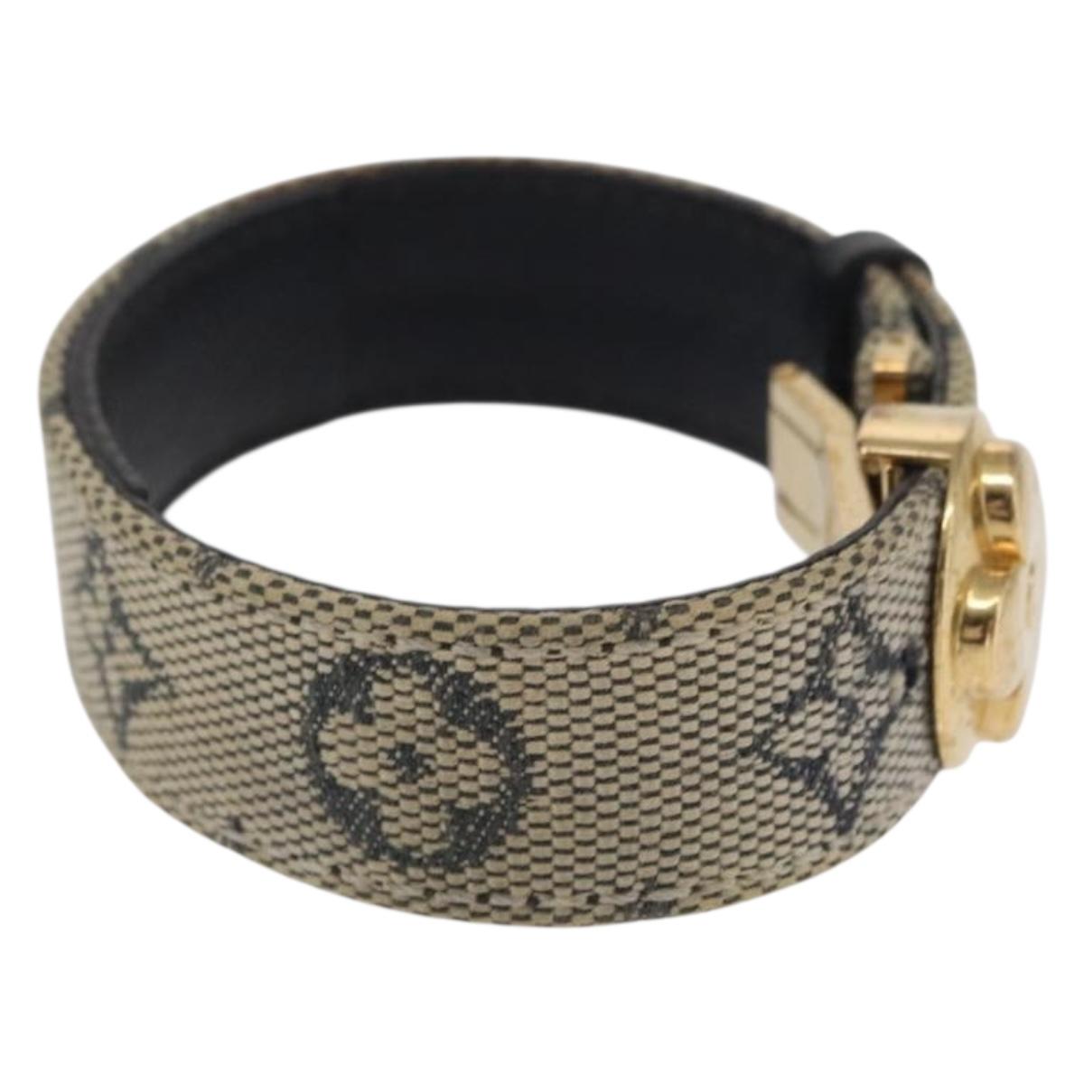LOUIS VUITTON Monogram Mini Goodluck Bracelet Blue M64540 LV Auth bs32743