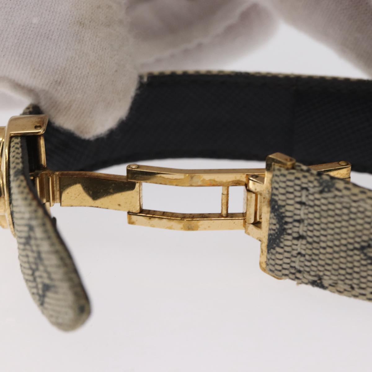 LOUIS VUITTON Monogram Mini Goodluck Bracelet Blue M64540 LV Auth bs32743