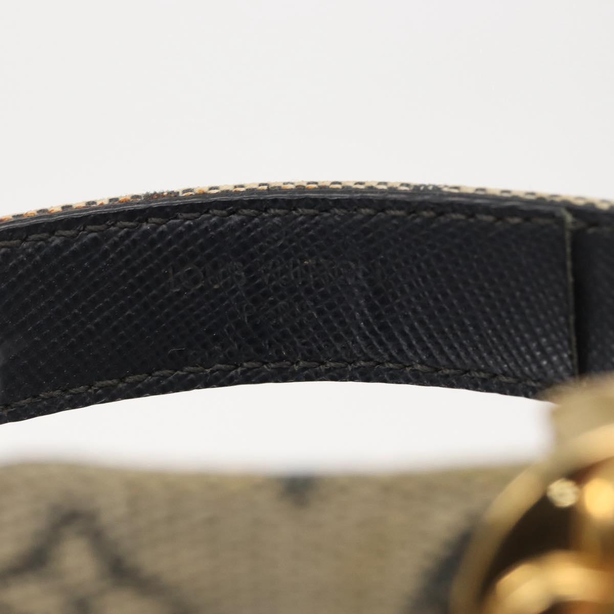 LOUIS VUITTON Monogram Mini Goodluck Bracelet Blue M64540 LV Auth bs32743