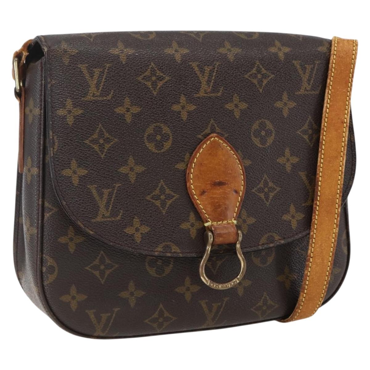 LOUIS VUITTON Monogram Saint Cloud GM Shoulder Bag M51242 LV Auth bs32745