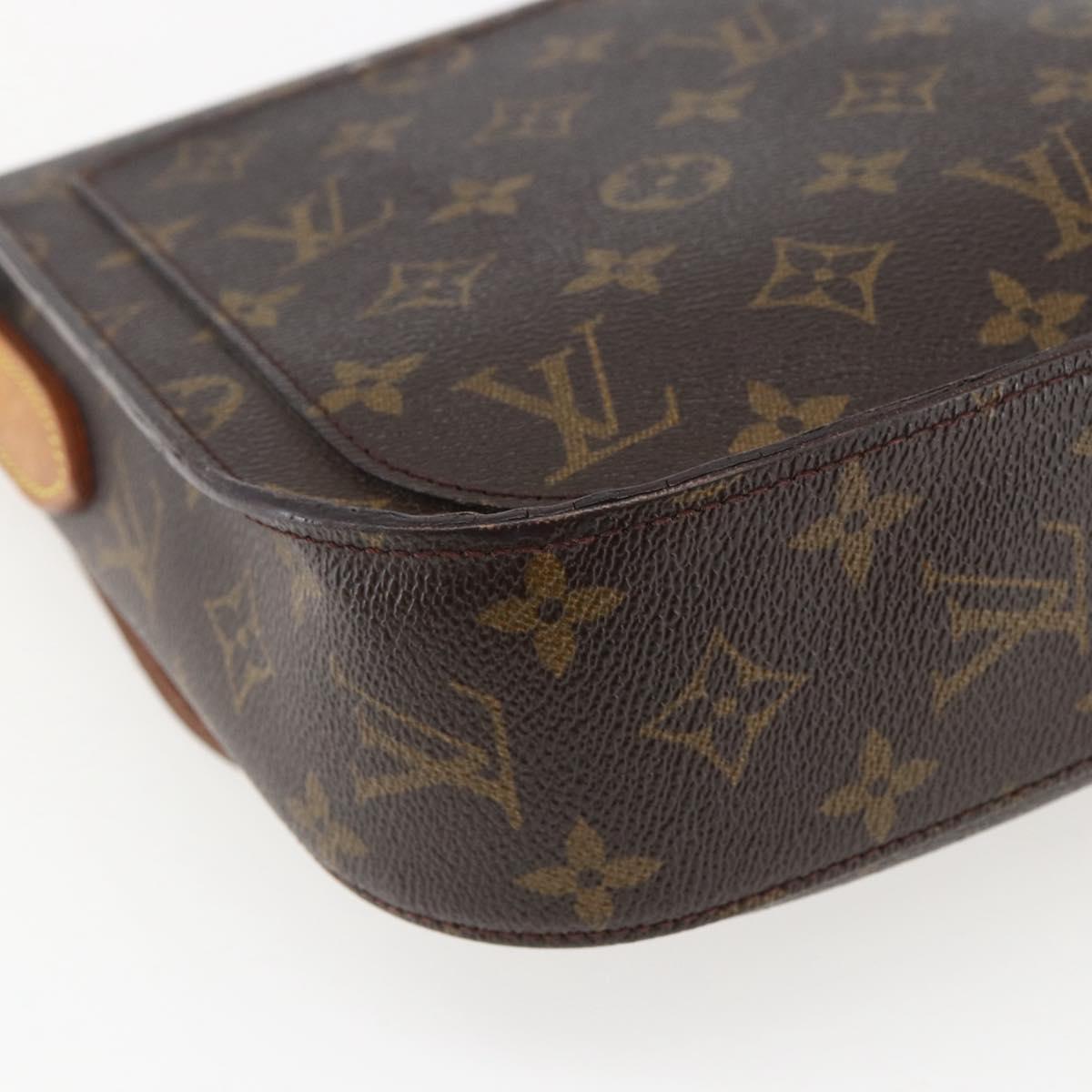 LOUIS VUITTON Monogram Saint Cloud GM Shoulder Bag M51242 LV Auth bs32745