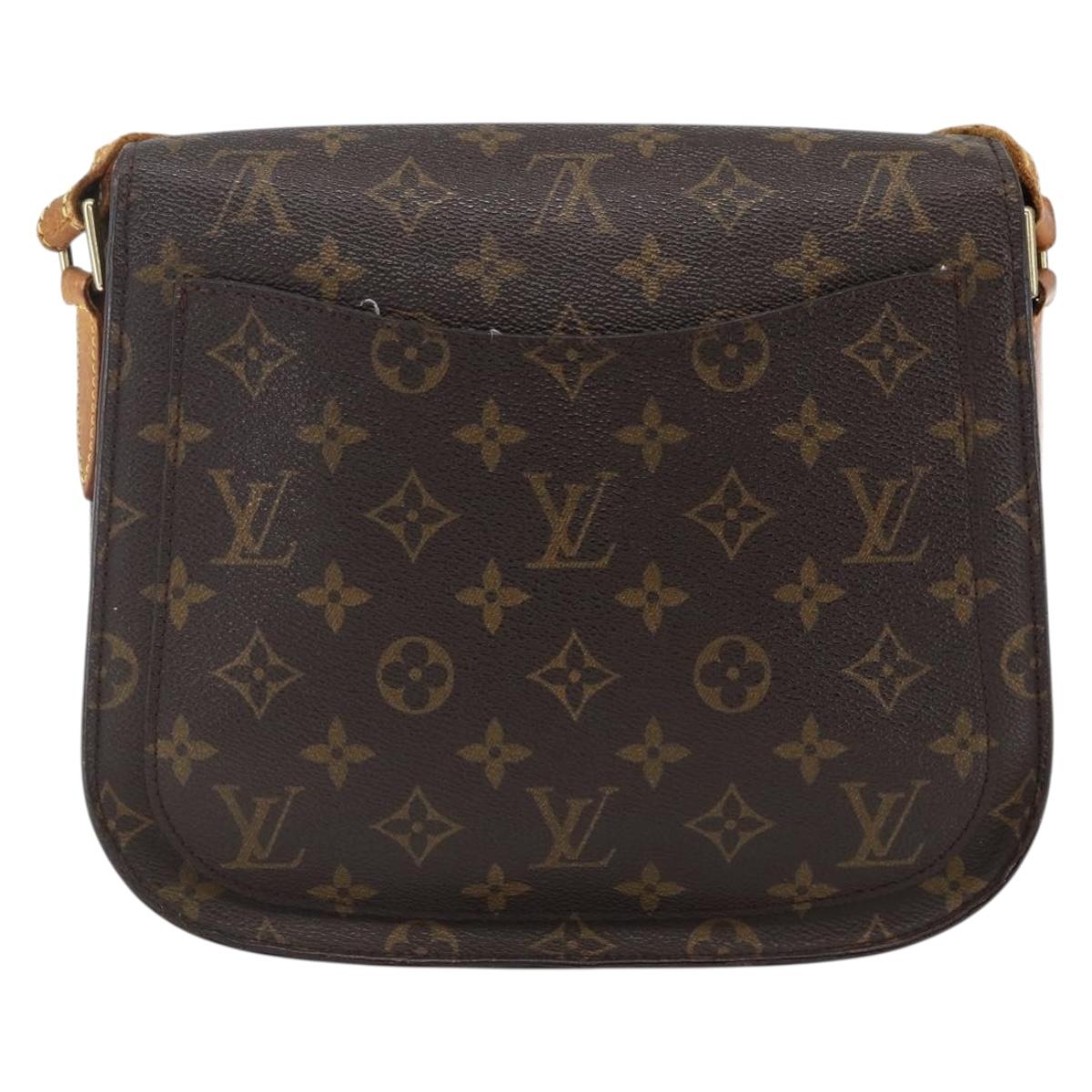 LOUIS VUITTON Monogram Saint Cloud GM Shoulder Bag M51242 LV Auth bs32745