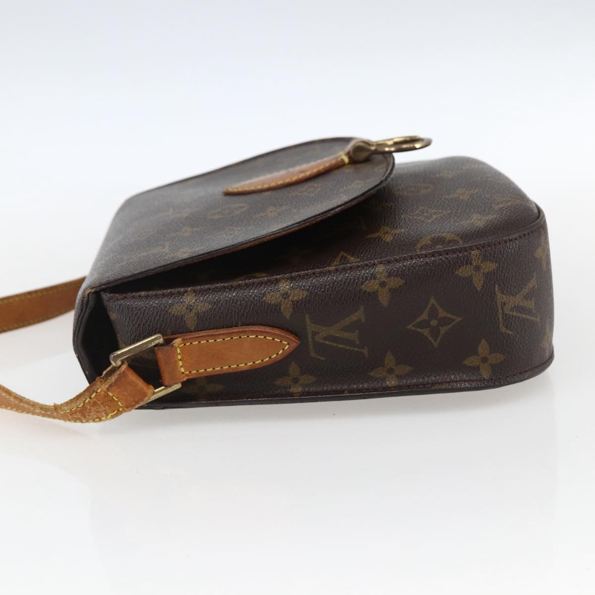 LOUIS VUITTON Monogram Saint Cloud GM Shoulder Bag M51242 LV Auth bs32745