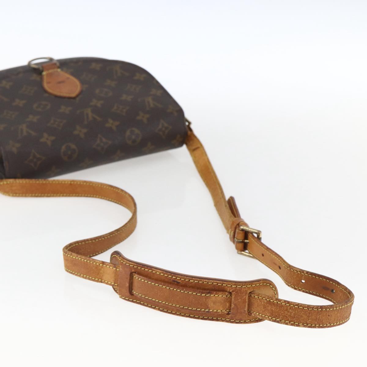 LOUIS VUITTON Monogram Saint Cloud GM Shoulder Bag M51242 LV Auth bs32745