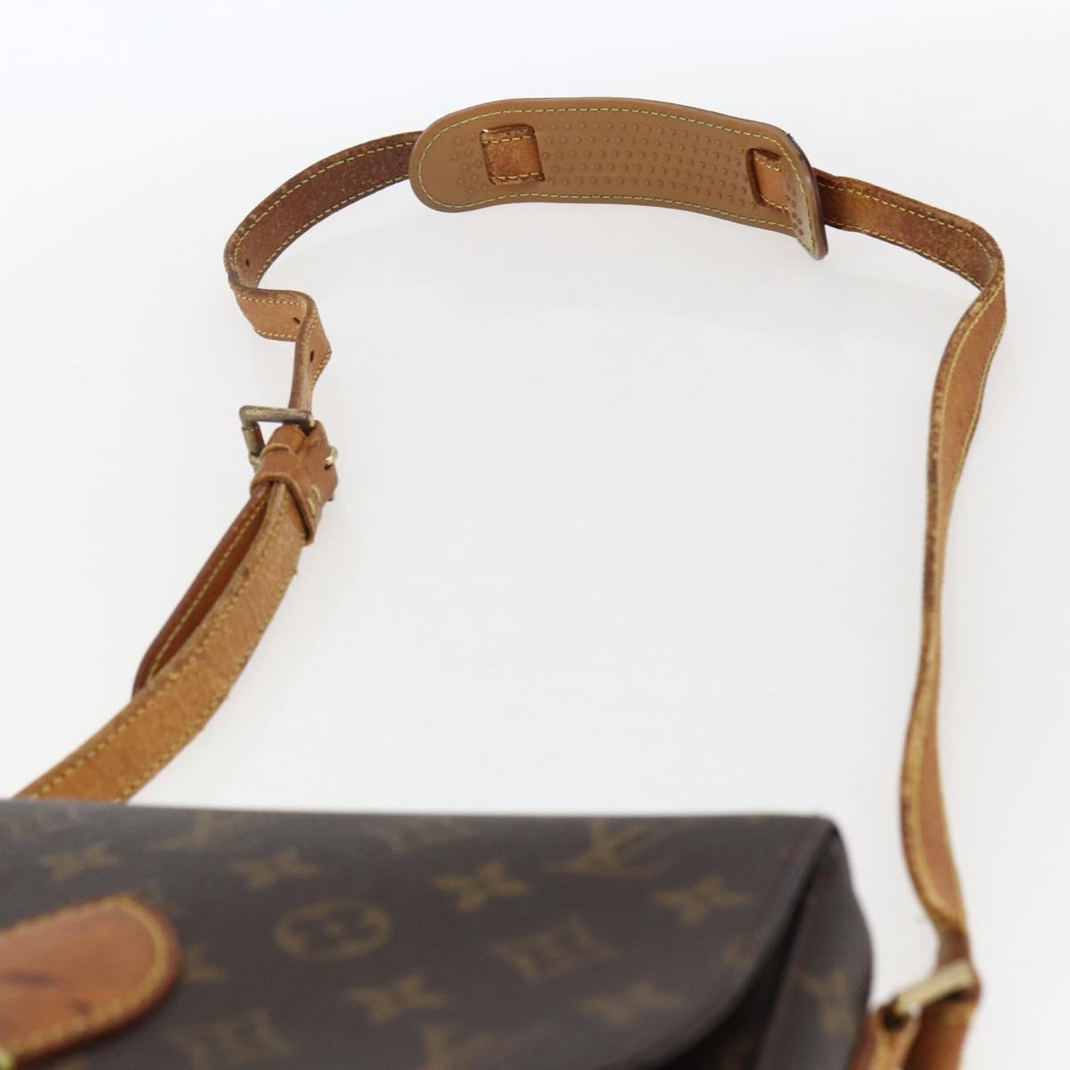LOUIS VUITTON Monogram Saint Cloud GM Shoulder Bag M51242 LV Auth bs32745