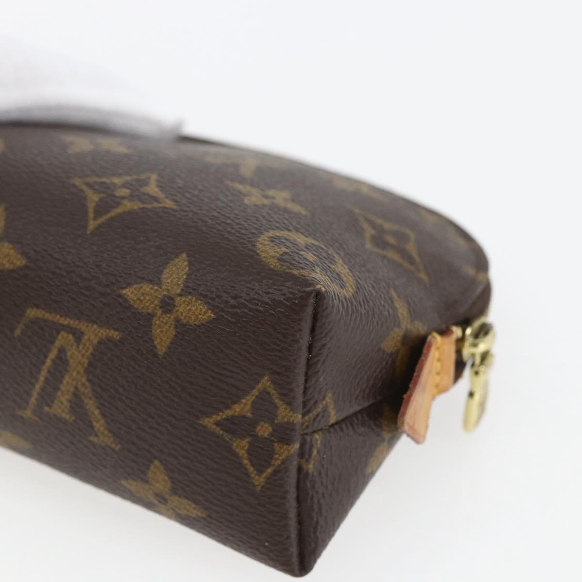 LOUIS VUITTON Monogram Pochette Cosmetic PM Cosmetic Pouch M47515 Auth bs32748