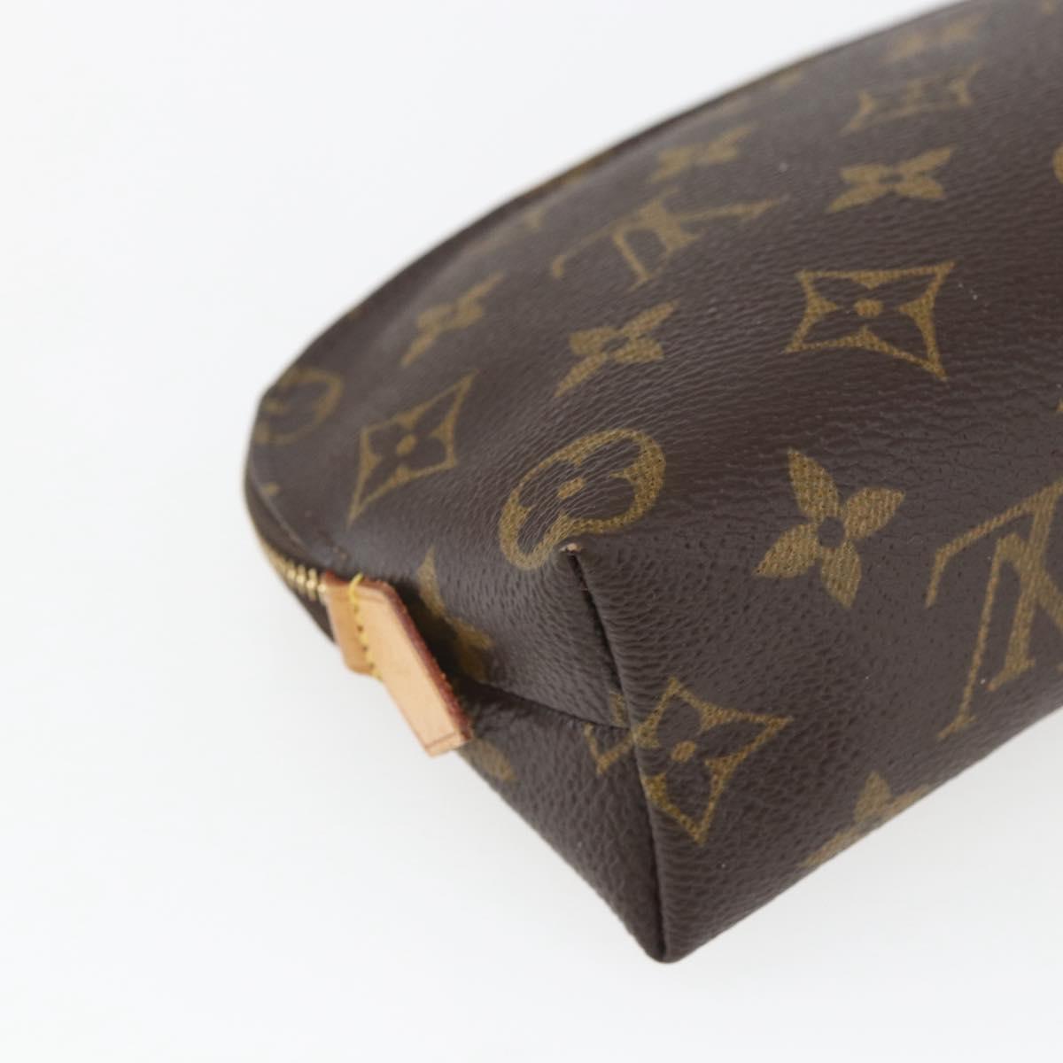 LOUIS VUITTON Monogram Pochette Cosmetic PM Cosmetic Pouch M47515 Auth bs32748