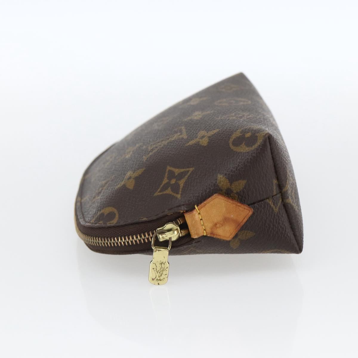 LOUIS VUITTON Monogram Pochette Cosmetic PM Cosmetic Pouch M47515 Auth bs32748