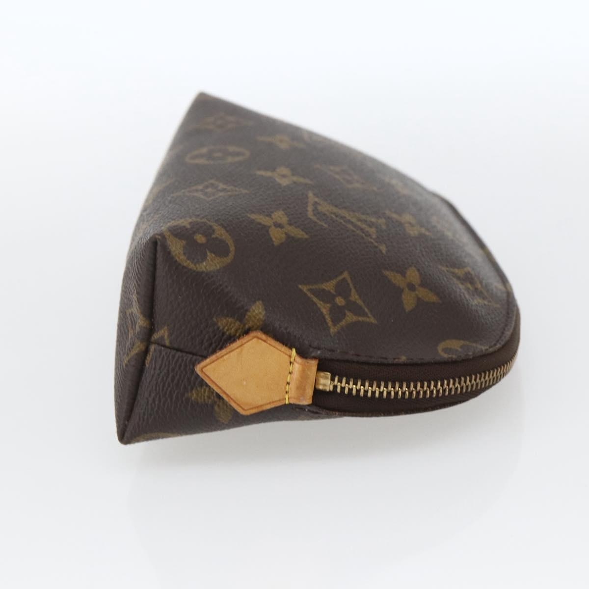 LOUIS VUITTON Monogram Pochette Cosmetic PM Cosmetic Pouch M47515 Auth bs32748