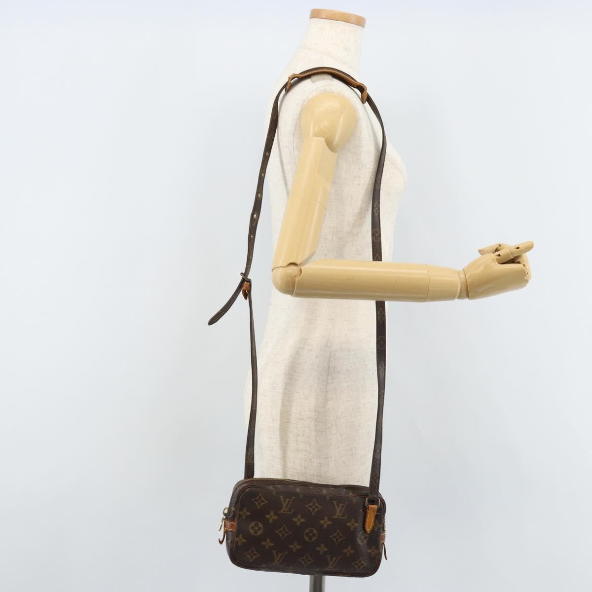 LOUIS VUITTON Monogram Marly Bandouliere Shoulder Bag M51828 LV Auth bs32754