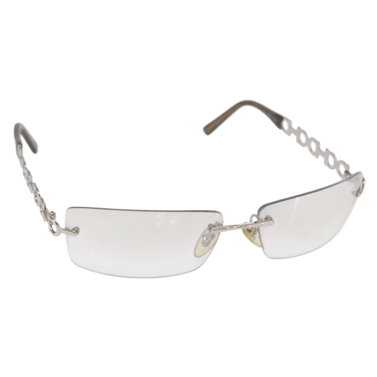 Salvatore Ferragamo Sunglasses metal Silver Auth bs32759