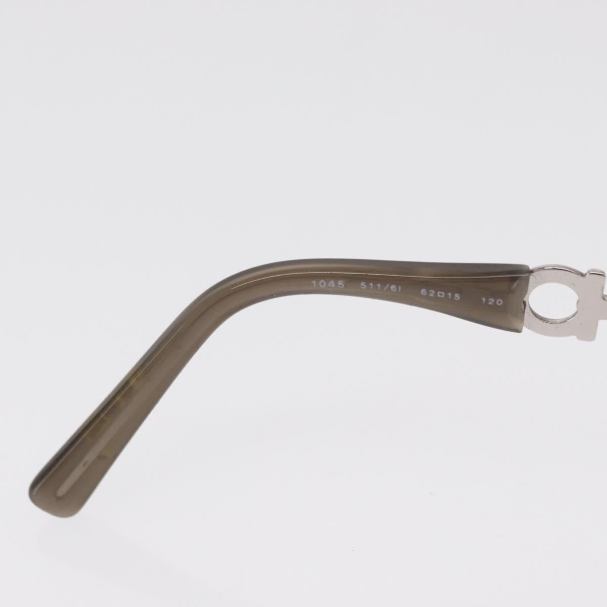 Salvatore Ferragamo Sunglasses metal Silver Auth bs32759