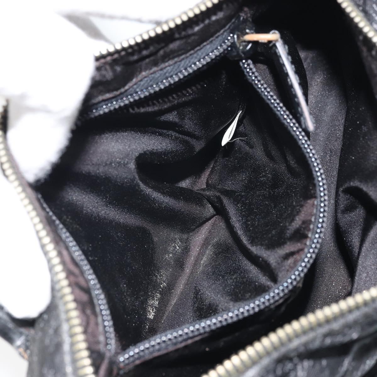 PRADA Hand Bag Nylon Black Auth bs32763