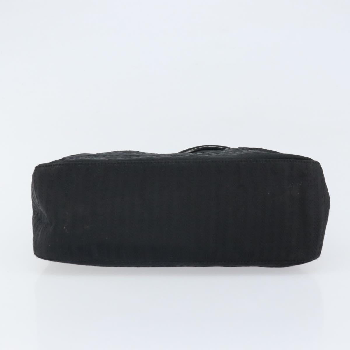 PRADA Hand Bag Nylon Black Auth bs32763