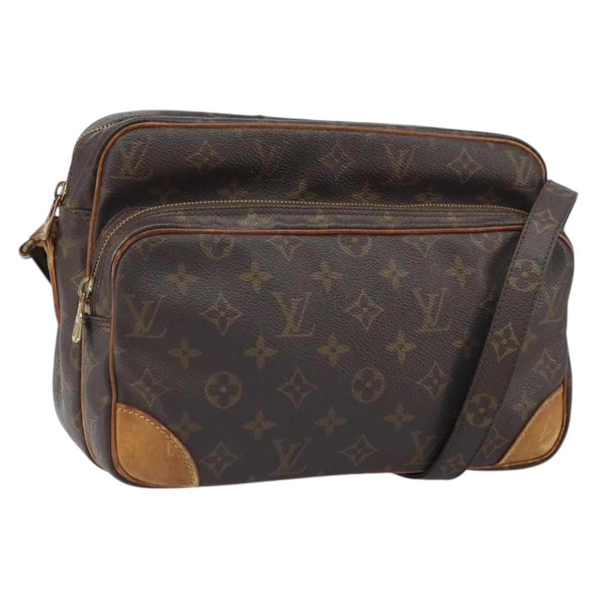 LOUIS VUITTON Monogram Nile Shoulder Bag M45244 LV Auth bs32764