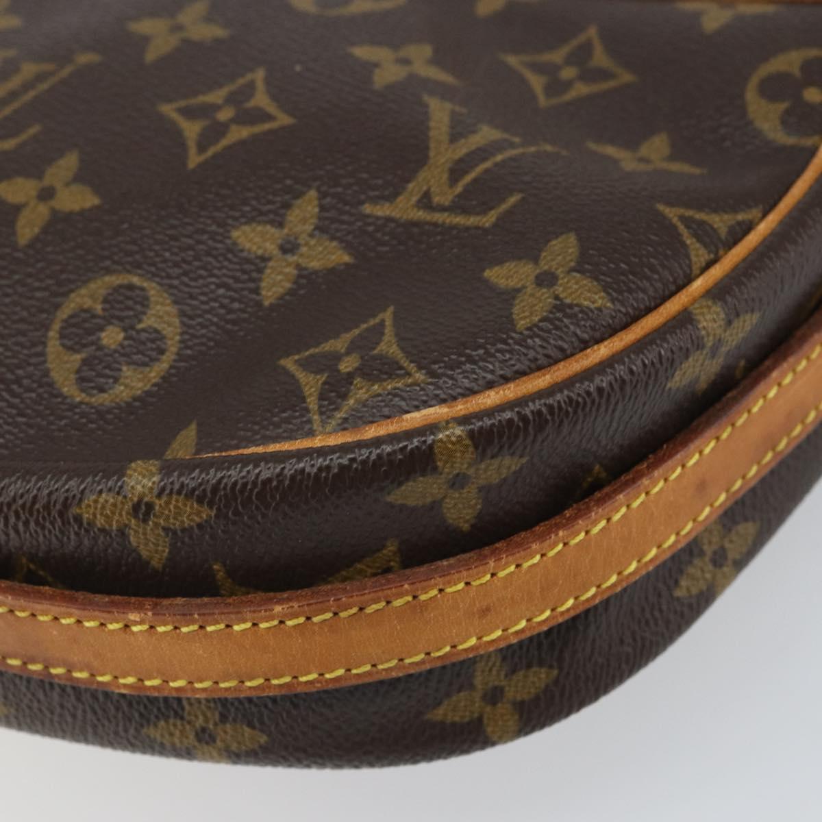 LOUIS VUITTON Monogram Jeune Fille MM Shoulder Bag M51226 LV Auth bs32798