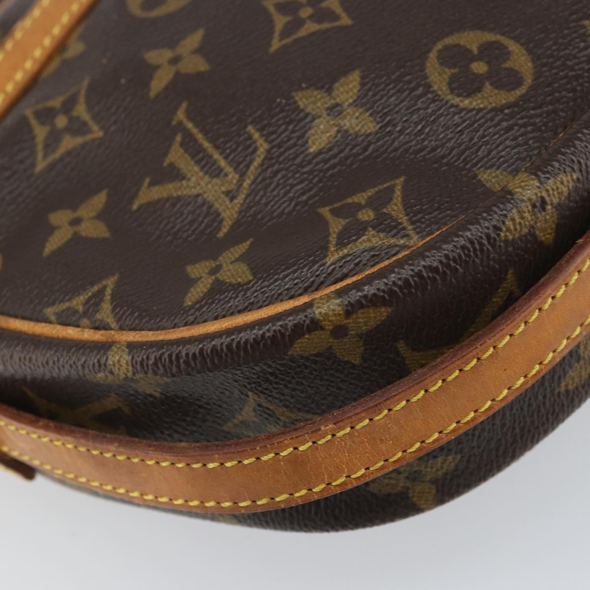 LOUIS VUITTON Monogram Jeune Fille MM Shoulder Bag M51226 LV Auth bs32798