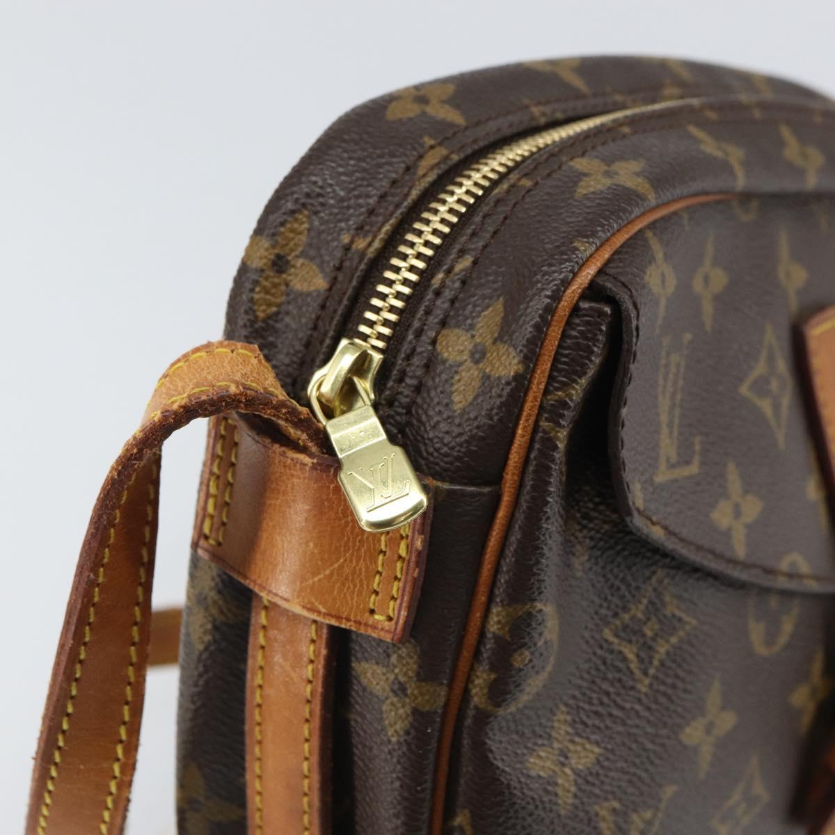 LOUIS VUITTON Monogram Jeune Fille MM Shoulder Bag M51226 LV Auth bs32798