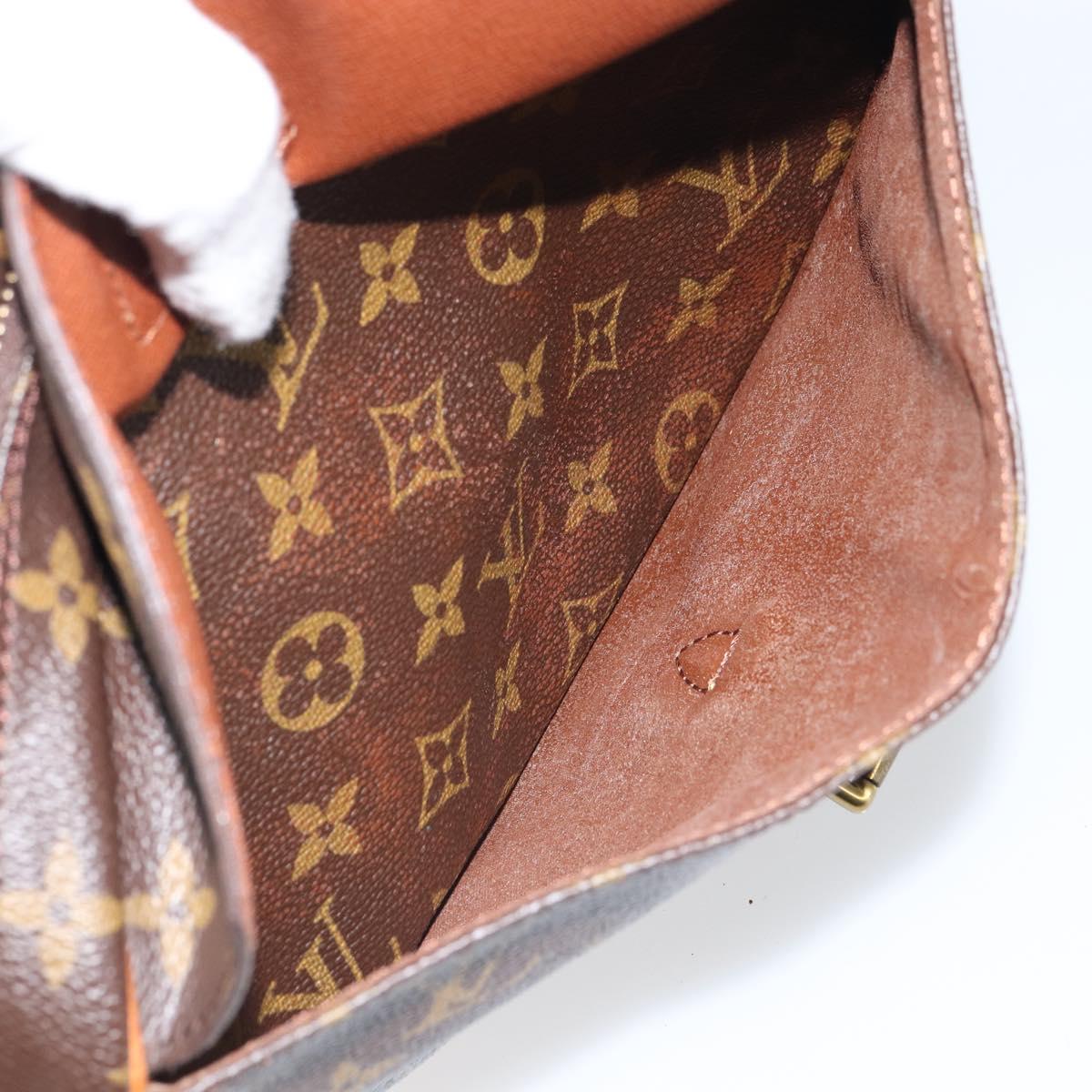 LOUIS VUITTON Monogram Jeune Fille MM Shoulder Bag M51226 LV Auth bs32798