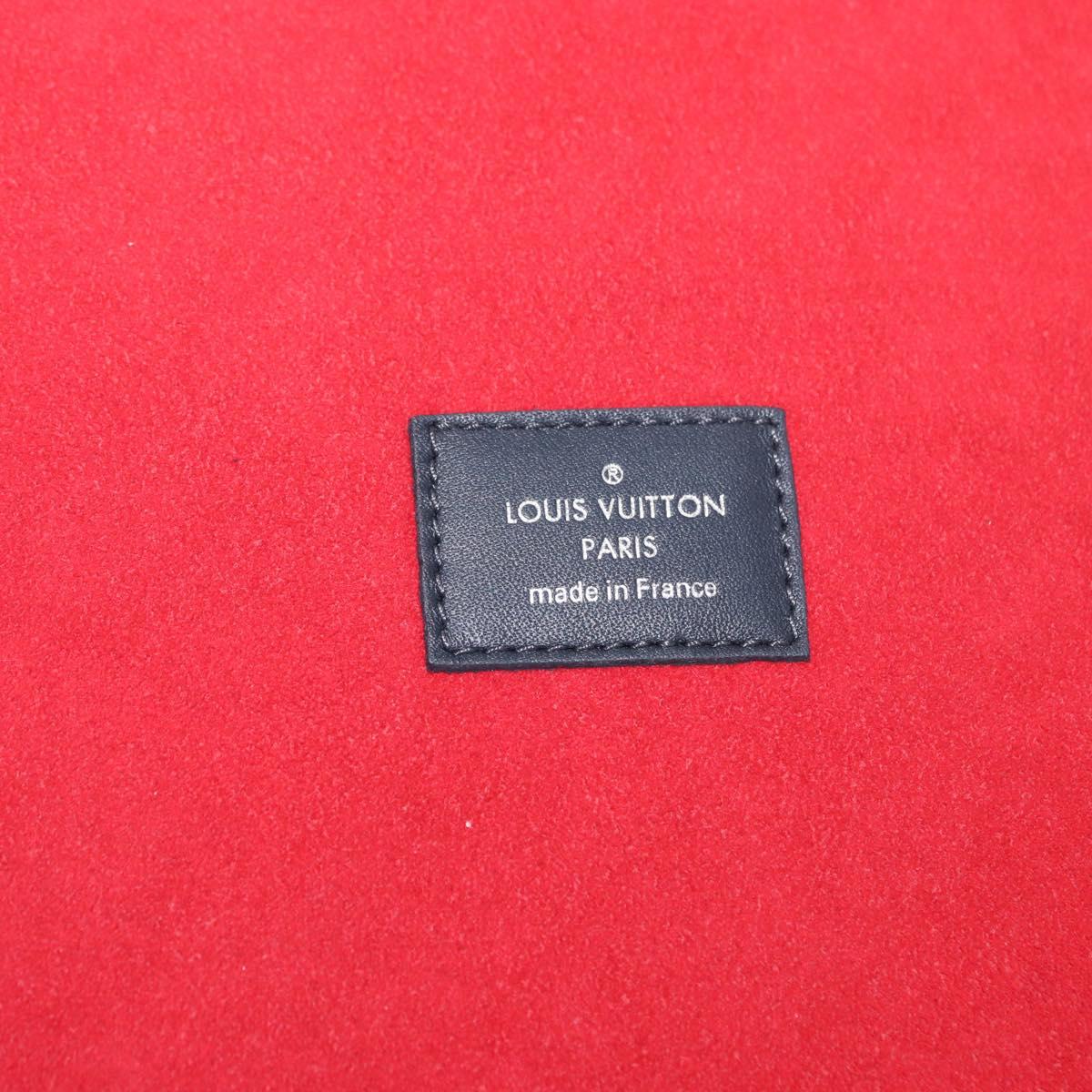 LOUIS VUITTON Monogram Boite Camille GM Pouch Red GI0020 LV Auth bs32805V