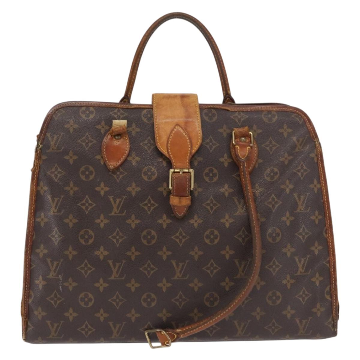 LOUIS VUITTON Monogram Rivoli Hand Bag M53380 LV Auth bs32810
