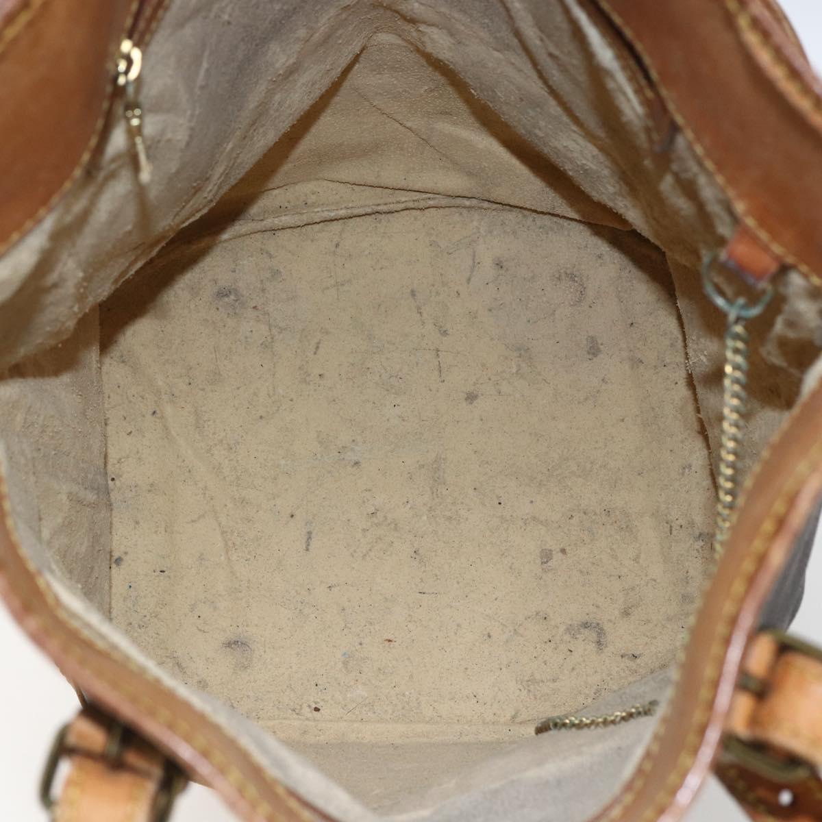 LOUIS VUITTON Monogram Bucket GM Shoulder Bag M42236 LV Auth bs32814