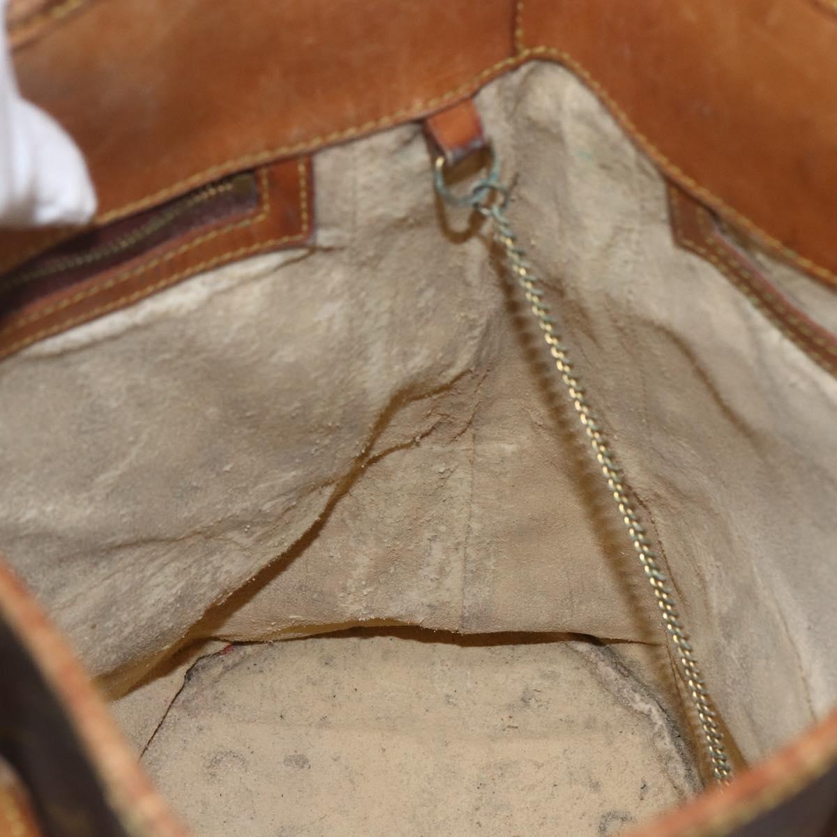 LOUIS VUITTON Monogram Bucket GM Shoulder Bag M42236 LV Auth bs32814