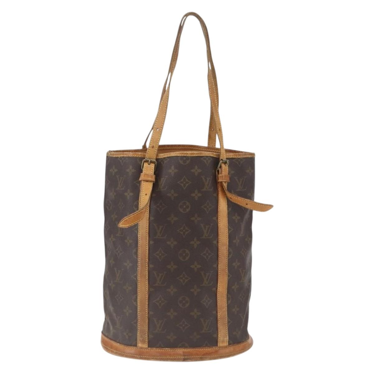 LOUIS VUITTON Monogram Bucket GM Shoulder Bag M42236 LV Auth bs32814