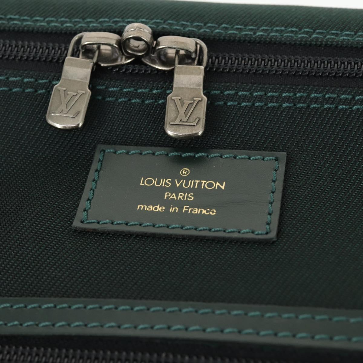 LOUIS VUITTON Taiga Portable Cinque Cintre Garment Cover M30704 LV Auth bs32821