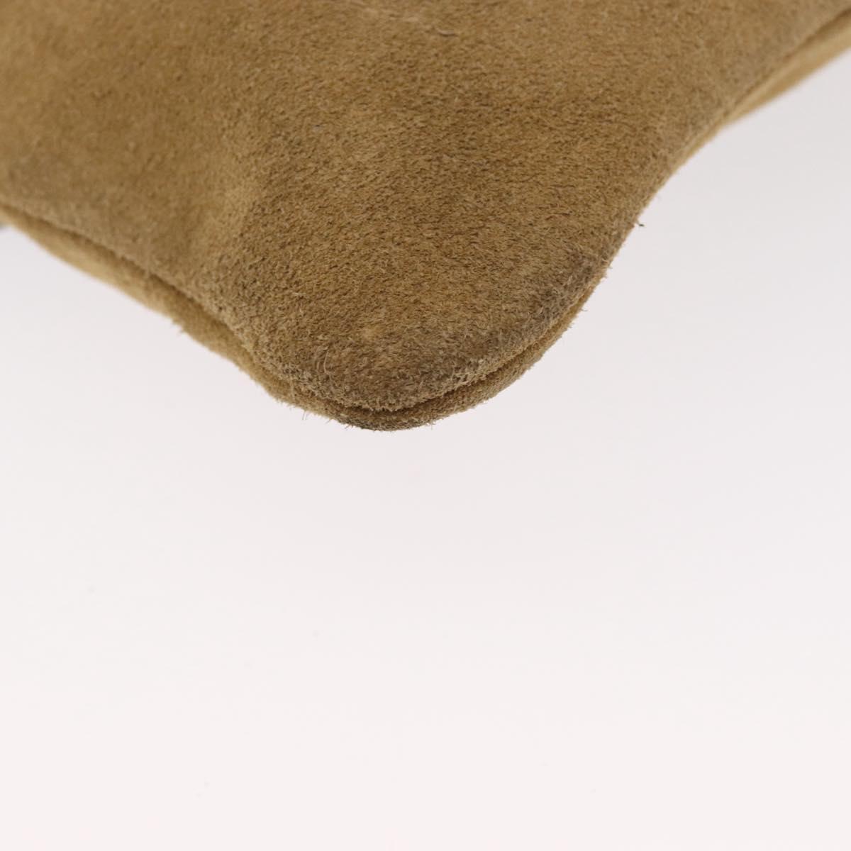 LOEWE Shoulder Bag Suede Brown Auth bs32883