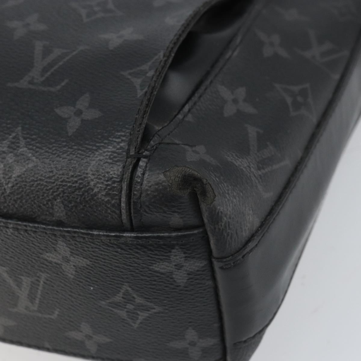 LOUIS VUITTON Monogram Eclipse Odyssey Messenger PM Bag M44223 LV Auth bs32897