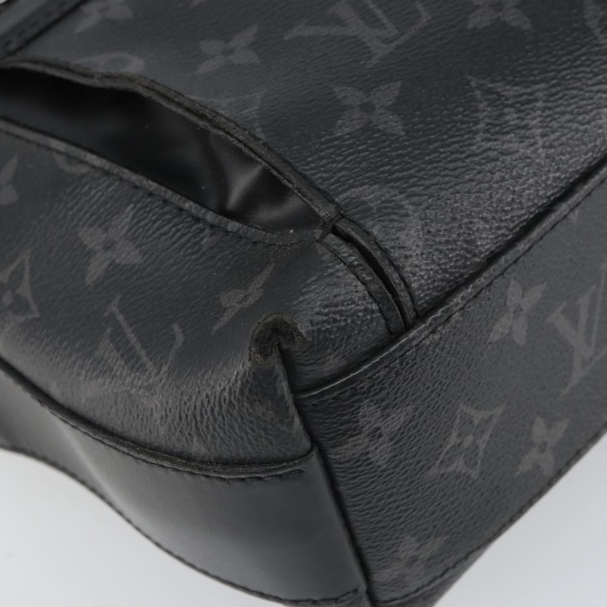 LOUIS VUITTON Monogram Eclipse Odyssey Messenger PM Bag M44223 LV Auth bs32897