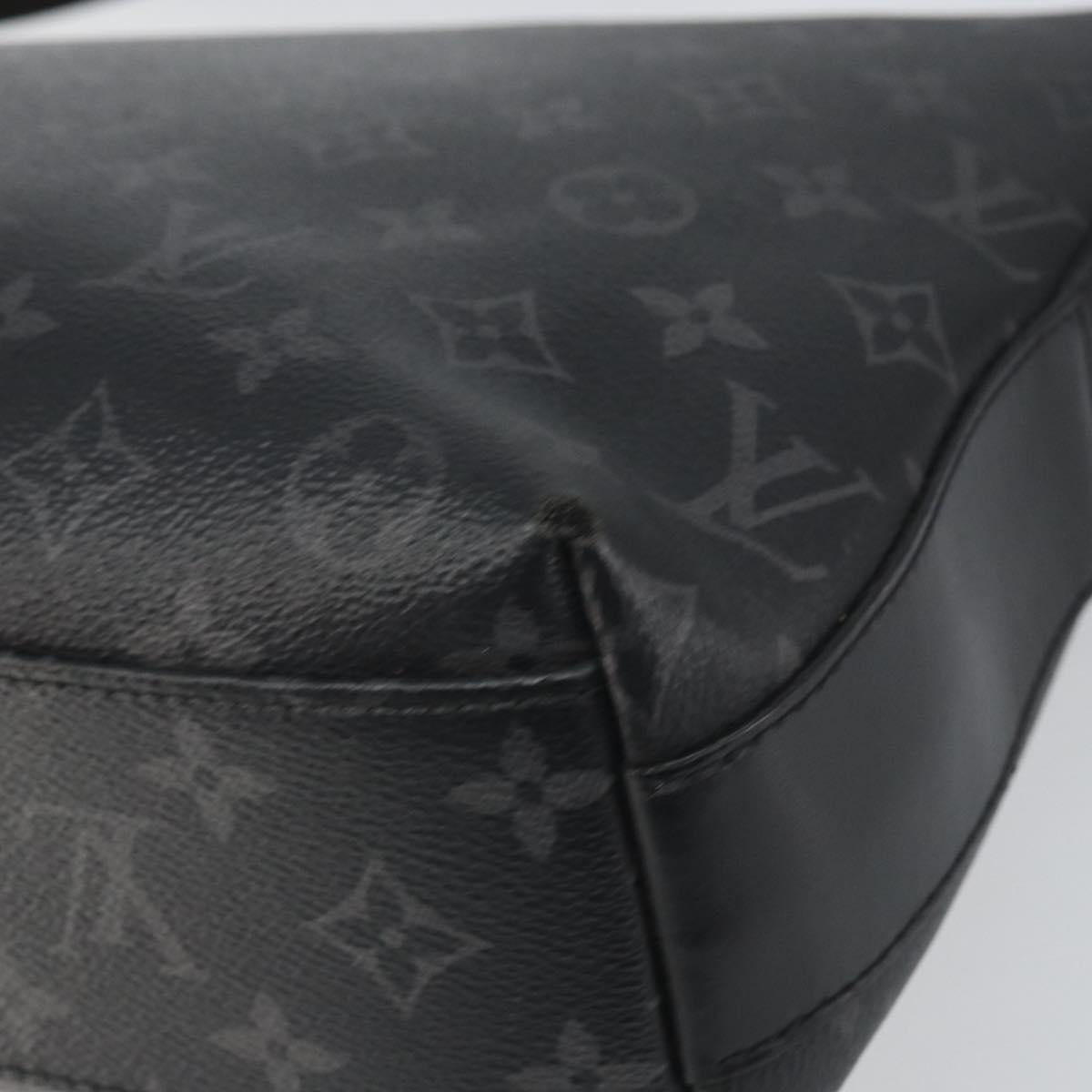 LOUIS VUITTON Monogram Eclipse Odyssey Messenger PM Bag M44223 LV Auth bs32897