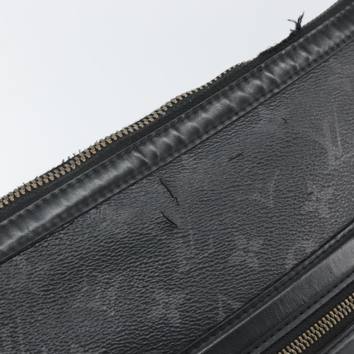 LOUIS VUITTON Monogram Eclipse Odyssey Messenger PM Bag M44223 LV Auth bs32897