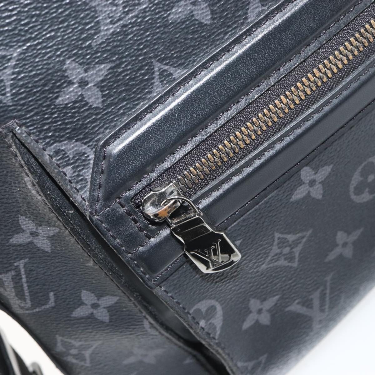 LOUIS VUITTON Monogram Eclipse Odyssey Messenger PM Bag M44223 LV Auth bs32897