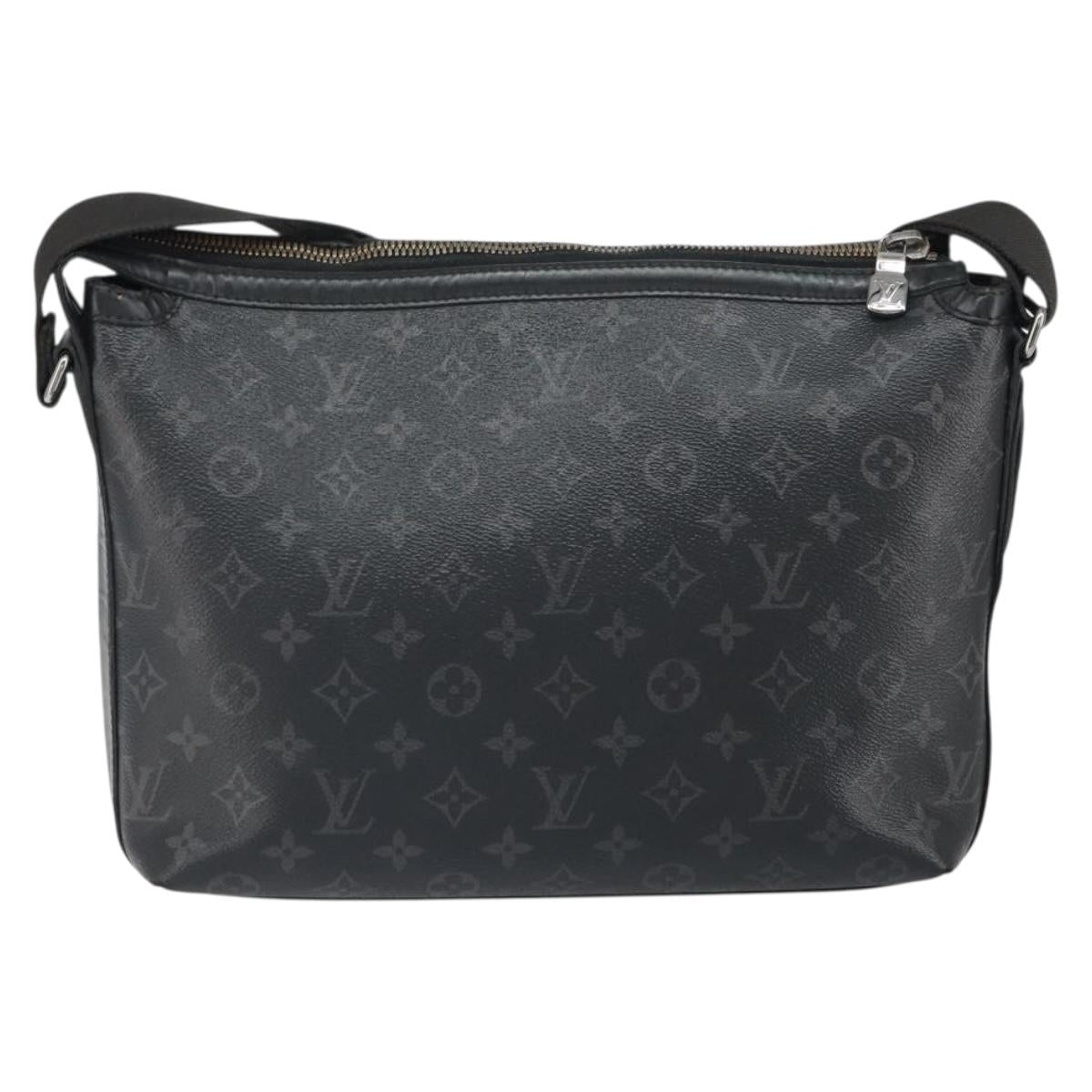 LOUIS VUITTON Monogram Eclipse Odyssey Messenger PM Bag M44223 LV Auth bs32897